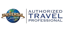 Universal Authorized Travel Professional Logo